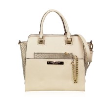 Anna Smith Designer Cream Handbag