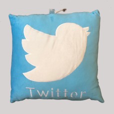 Twitter Logo Cushion