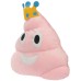 Emoji Pink Princess Poo Cushion