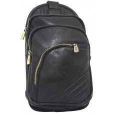 Bobby Black Cross Body Man Bag
