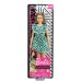 Barbie Fashionista Green Polka Dot Dress Doll