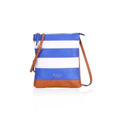 DSUK Blue/Brown Shoulder Bag