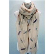Classic Car Print Scarf