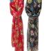 Pure Silk Owl Print Scarf