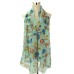 Pure Silk Owl Print Scarf