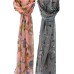 Pure Silk Owl Print Scarf