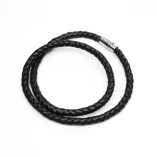 INSPIRIT  Men's 6mm 20 inch Leather Choker