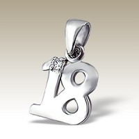 Kids Sterling Silver 18 Pendant