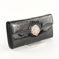 Peach Designer Leather Purse