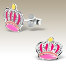 Kids Crown Earrings
