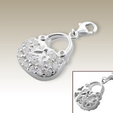 Sterling Silver Handbag Charm