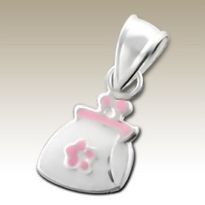 Kids Silver Purse Pendant