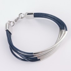 Alana Leather Multi Strand Bracelet