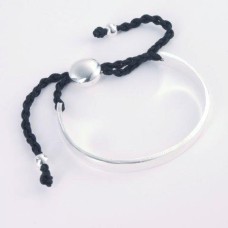 Alexa Silver Bar Bangle