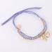 Ellie Elasticated Charm Bracelet - Gold Charms