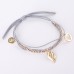 Ellie Elasticated Charm Bracelet - Gold Charms