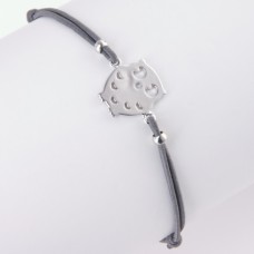 Tilley Elasticated Glitter String - Owl