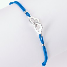 Tilley Elasticated Glitter String - Linked Heart