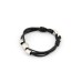 INSPIRIT Men's Leather and Stainless Steel Bracelet