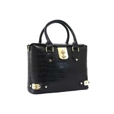 Bessie London Designer Black Handbag